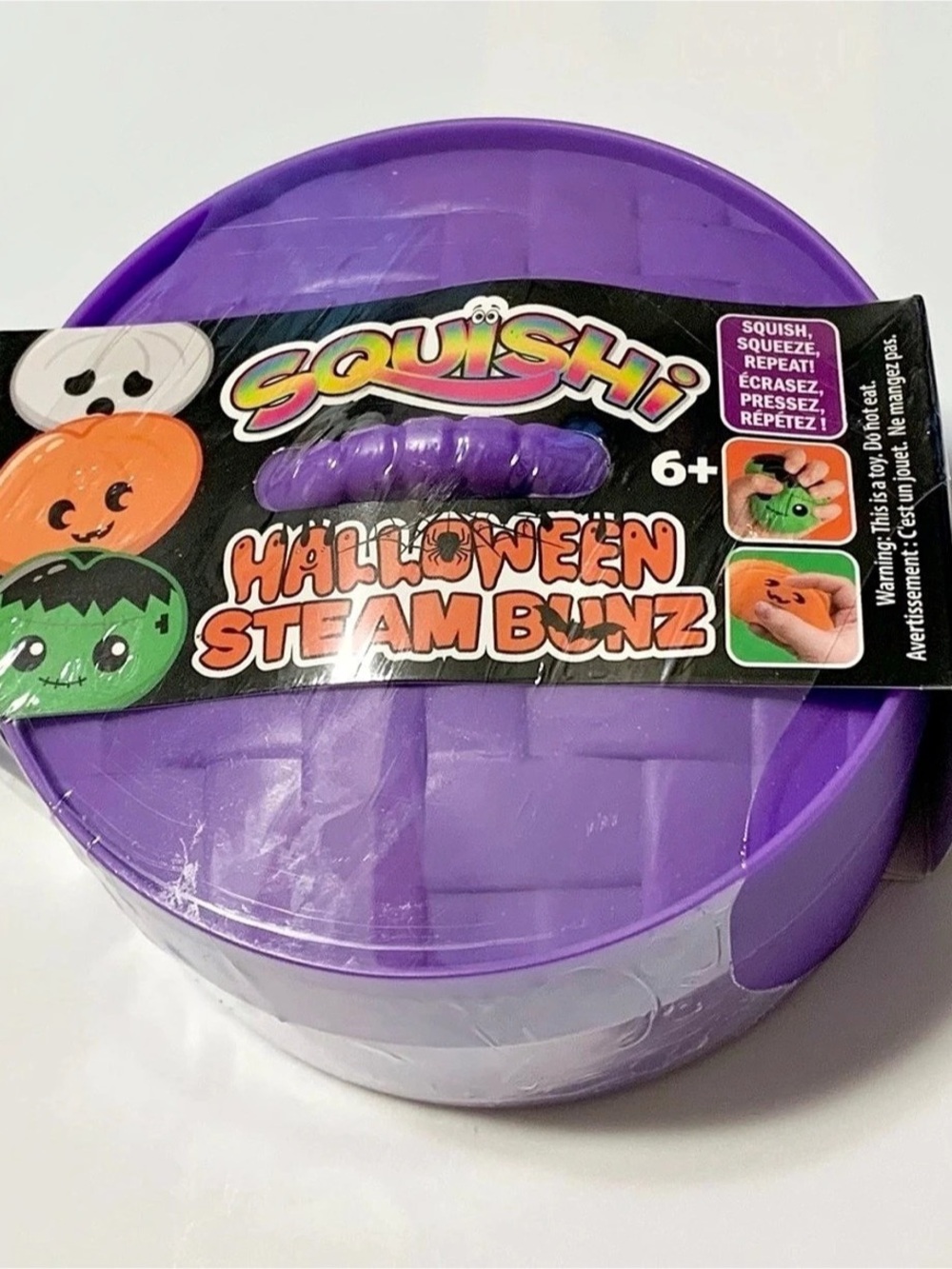 Halloween Steam Bunz Halloween Squishi Steam Bunz Purple NWT